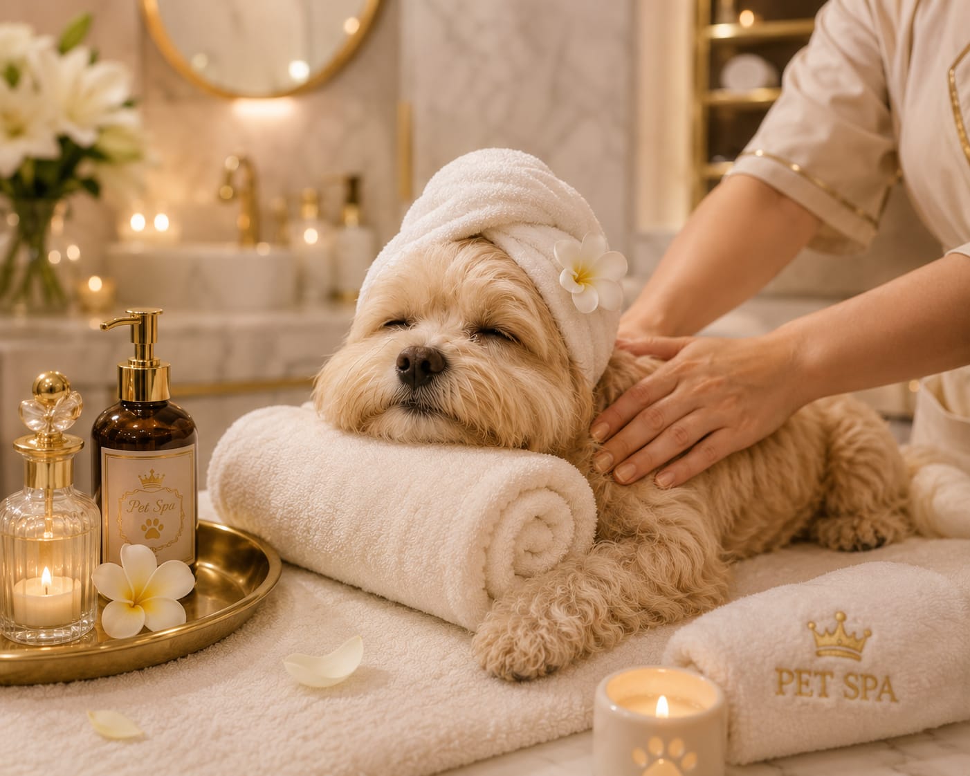 Ultimate Luxury | Small Dog Luxury Grooming(Includes Haircut/Shave)
