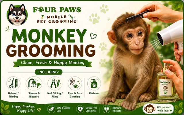 Monkey Grooming